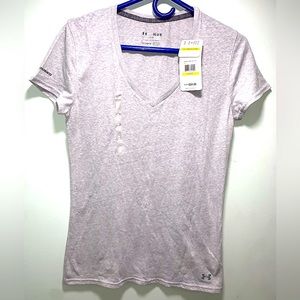 Under Armor women’s gray shirt sleeve t-shirt size medium
